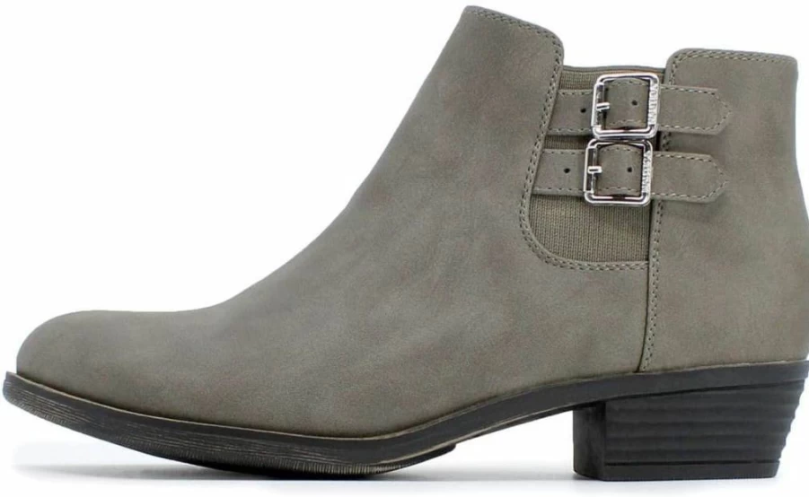 Nautica Women's Alara Ankle Boot - Side Zipper Low Heel Bootie for Dressy & Casual Outfits | Chic Versatile Dress Boots for Women