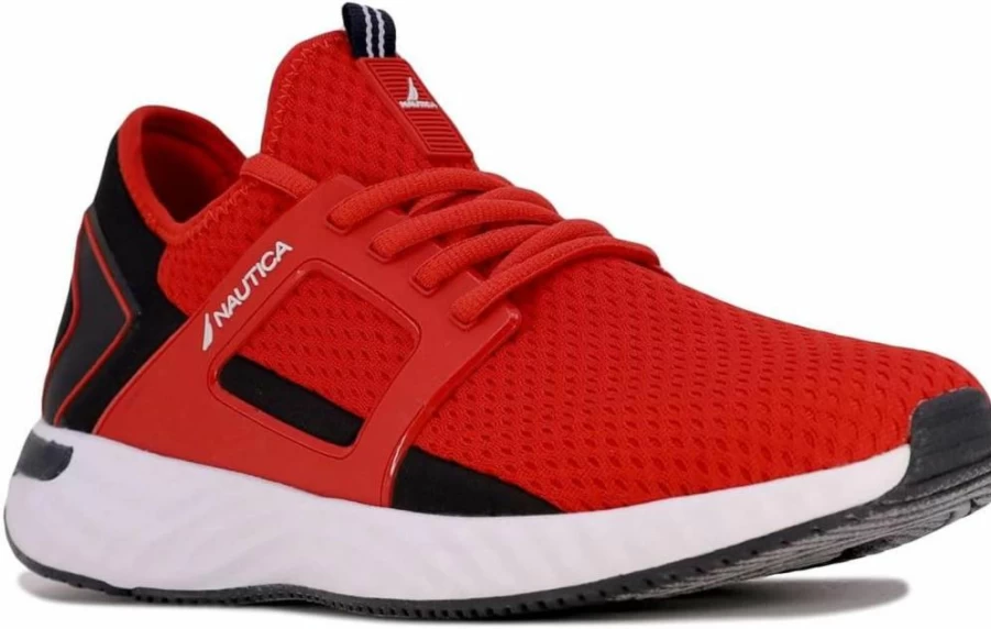 Nautica Men's Athletic Casual Sneakers - Comfortable Lace-Up Walking Shoes for Men