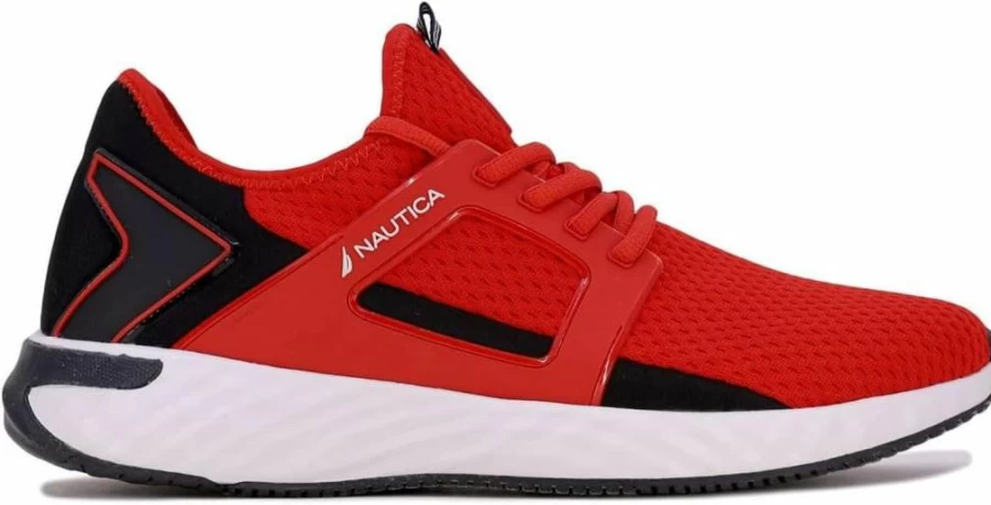 Nautica Men's Athletic Casual Sneakers - Comfortable Lace-Up Walking Shoes for Men