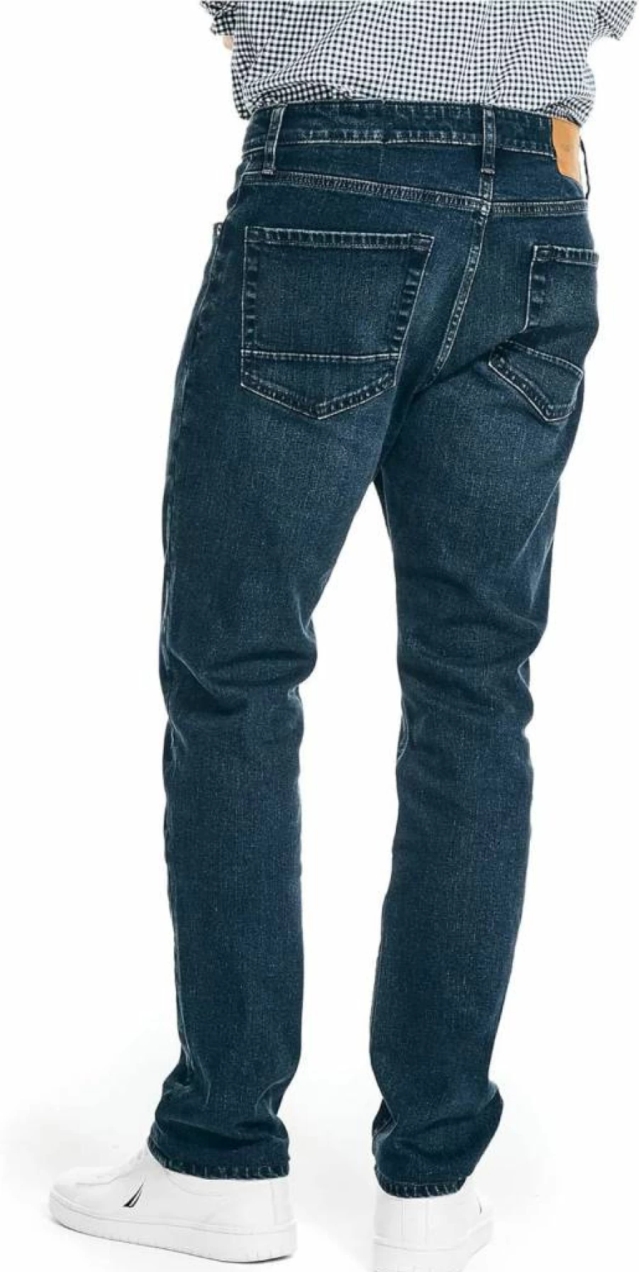 Nautica Men's Slim Fit Stretch Denim Jeans for Athletic Comfort and Style