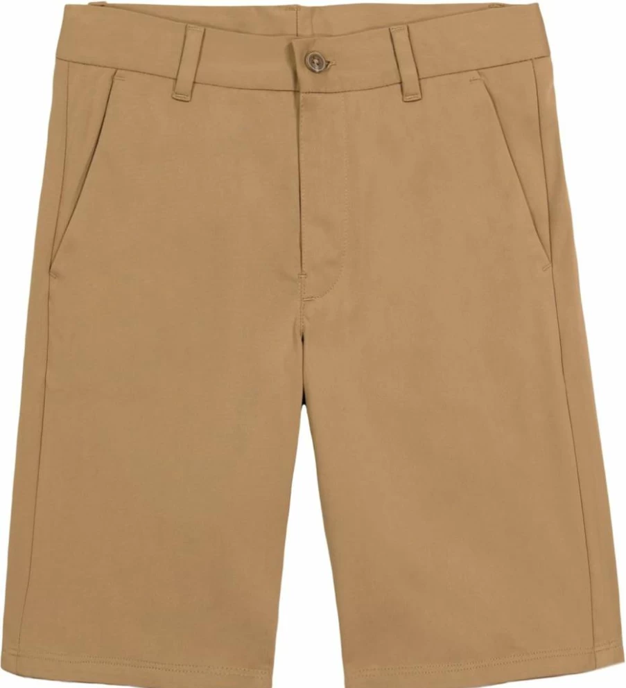 Nautica Boys' Uniform Flat Front Twill Shorts for School