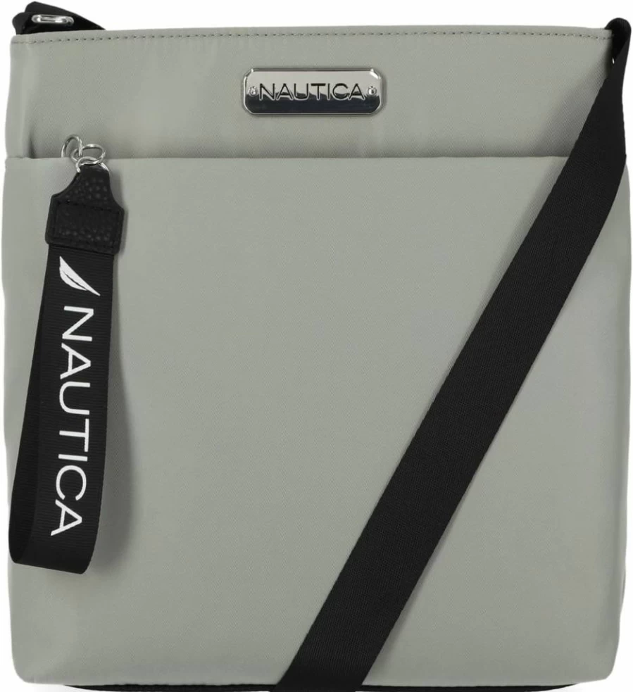 Nautica Women's Adjustable Crossbody Bag - Diver Nylon Small Purse with Shoulder Strap