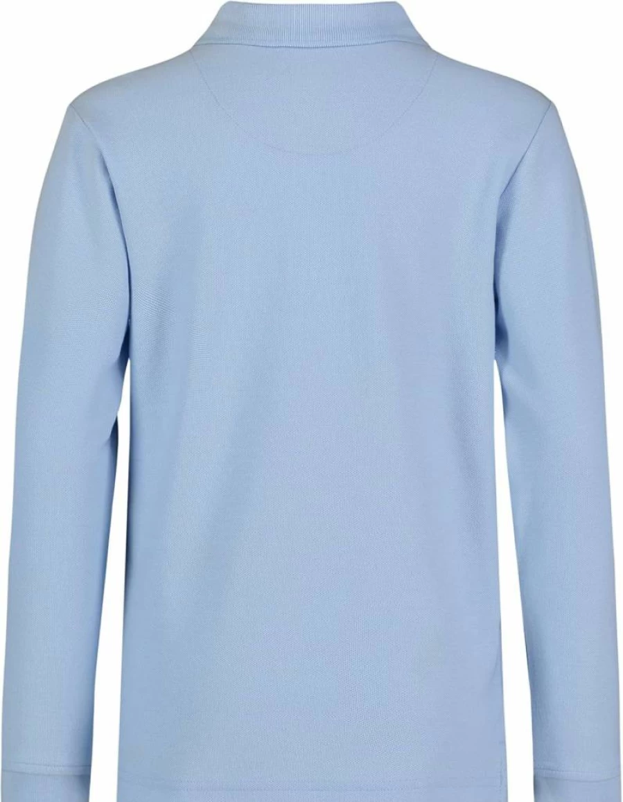 Nautica Boys' Long Sleeve Polo Shirt for School Uniforms - Comfortable, Breathable Fabric with Button Closure
