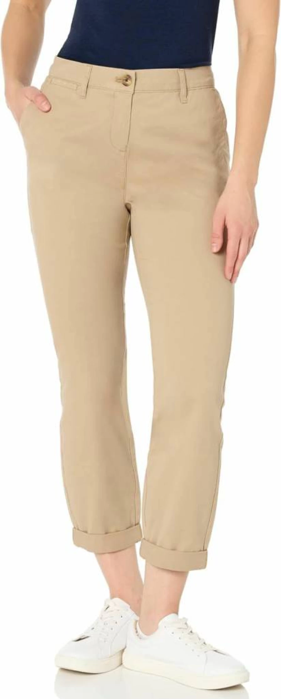 Nautica Women's Montauk Chino Pants - Classic Fit Casual Trousers for Women