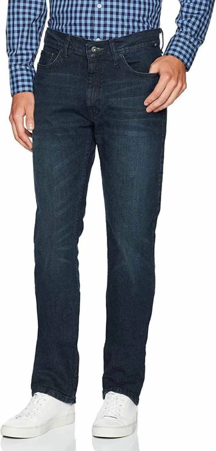 Nautica Men's Straight Fit Stretch Denim Jeans - Comfortable & Stylish Men's Jeans for Everyday Wear