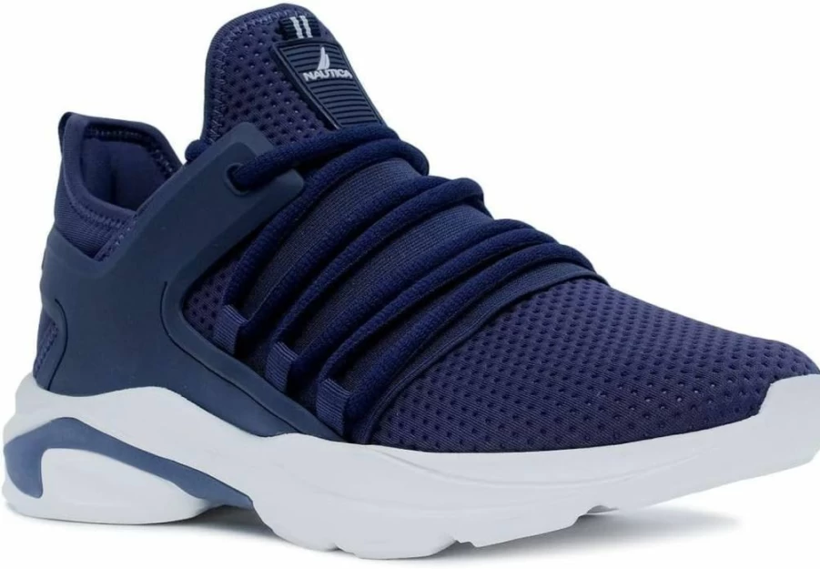 Nautica Men's Athletic Running Sneakers - Lightweight Comfortable Walking Shoes for Casual Fashion & Tennis