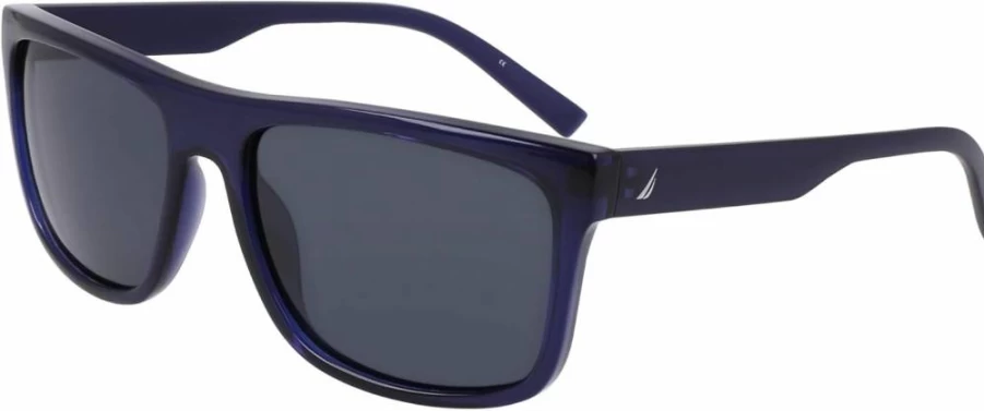 NAUTICA Men's N902SP Classic Rectangular Polarized Sunglasses for UV Protection