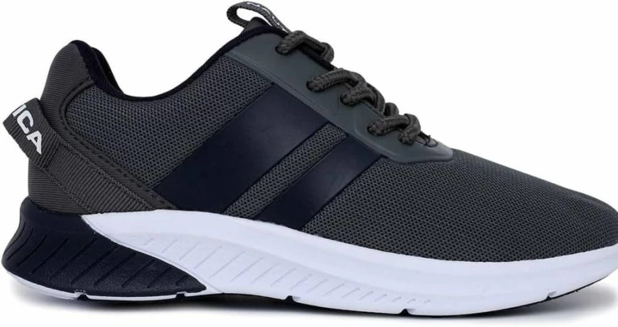 Nautica Kids' Running Shoes | Comfortable Lace-Up & Bungee Sneakers for Boys & Girls | Big & Little Kids Sizes | Manalapin Design