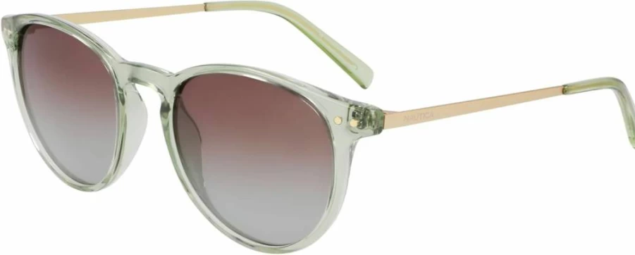 Nautica N900SP Classic Round Polarized Sunglasses for Men & Women – UV Protection, Stylish Retro Design