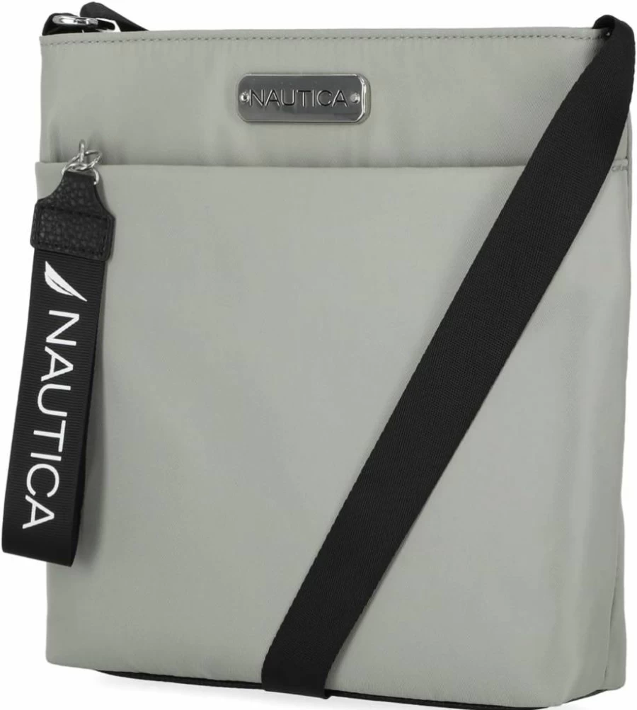 Nautica Women's Adjustable Crossbody Bag - Diver Nylon Small Purse with Shoulder Strap