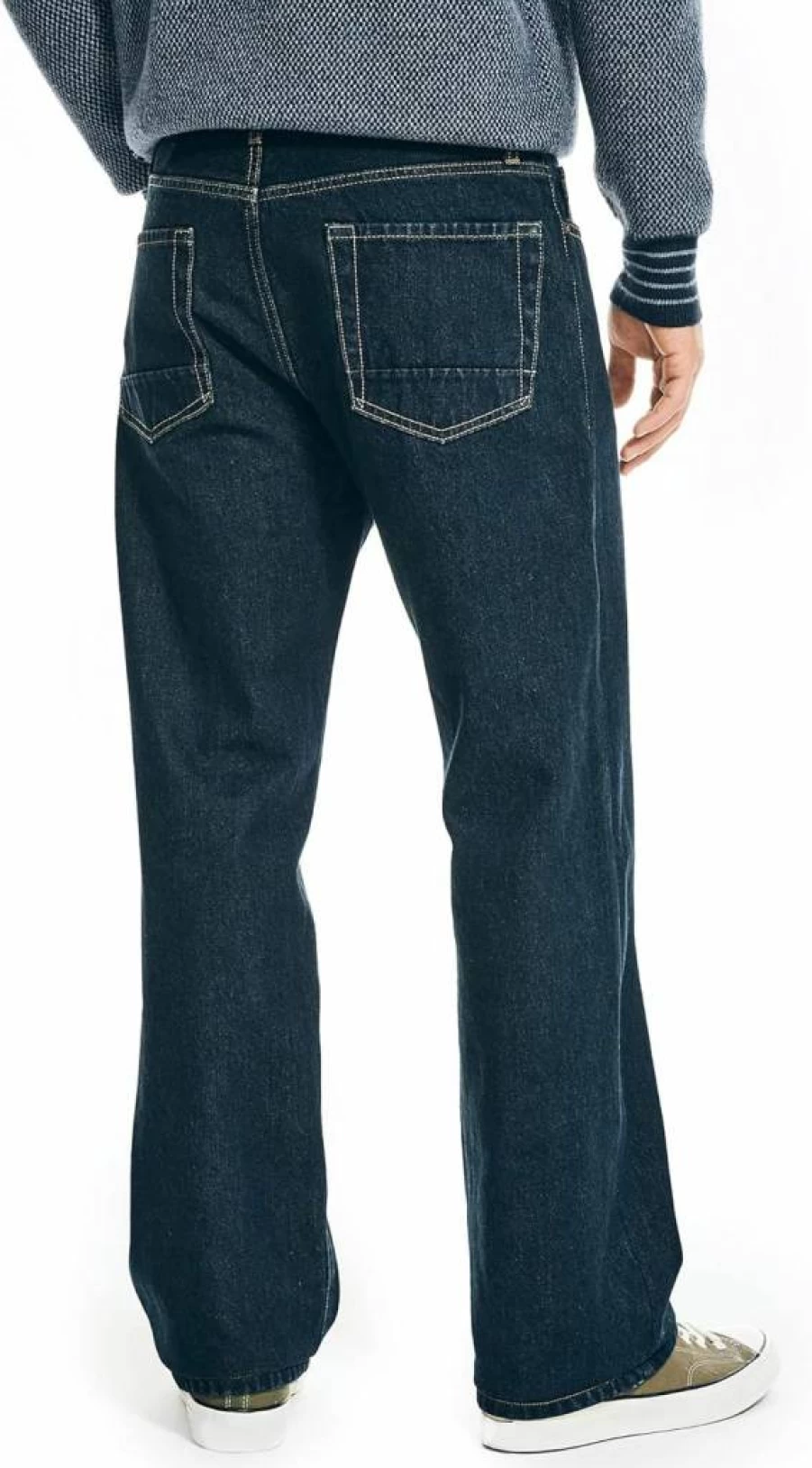 Nautica Men's Relaxed Fit Classic Denim Jeans for Comfort and Style