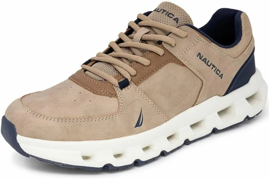 Nautica Men's Athletic Running Shoes - Lightweight Gym & Tennis Sneakers with Cushioning, Breathable Comfort for Sports & Casual Wear