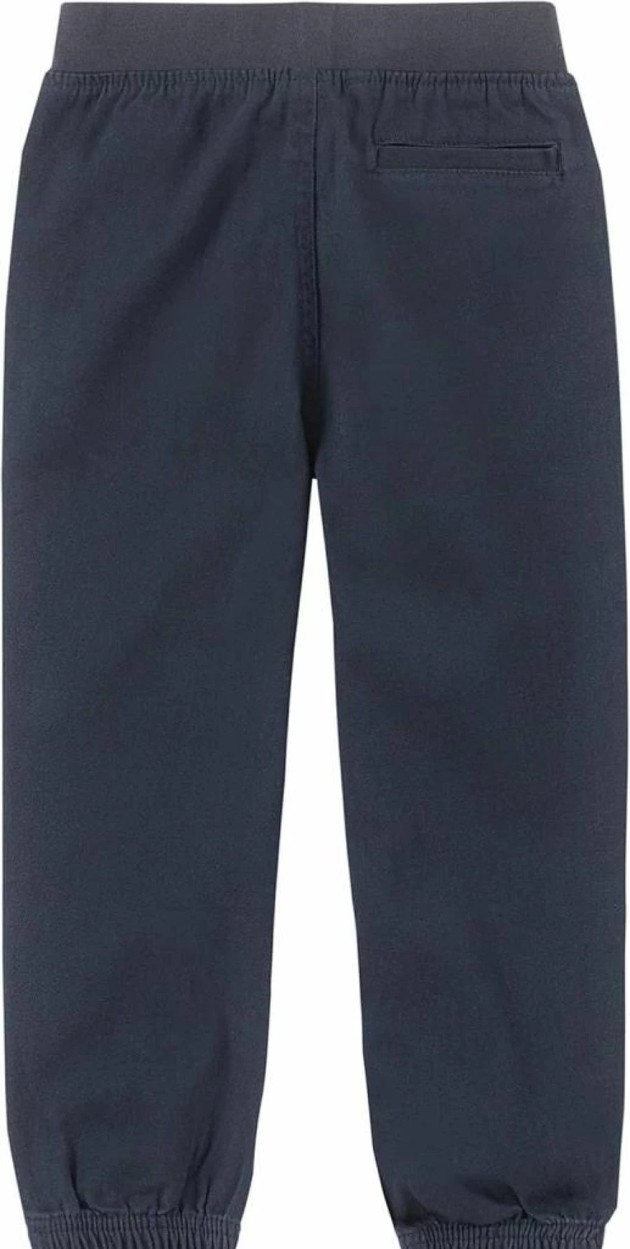 Nautica Boys' Uniform Jogger Pants - Elastic Waistband with Drawstring, Stretch Twill School Pants for Comfort & Style