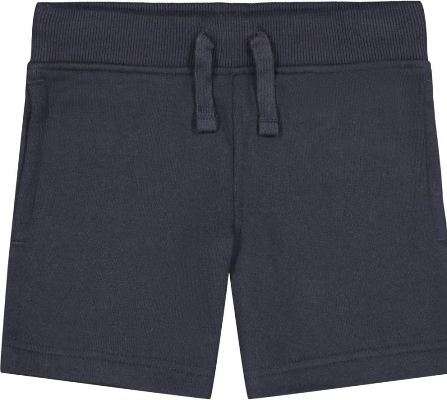 Nautica Girls' Fleece Pull-On Shorts with Drawstring Waist & Front Pockets