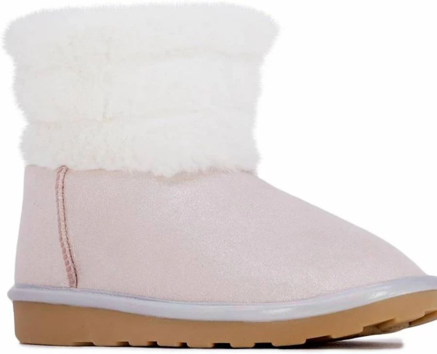 Nautica Kids' Winter Boots with Sherpa Lining - Warm Snow Booties for Toddler, Little & Big Kids