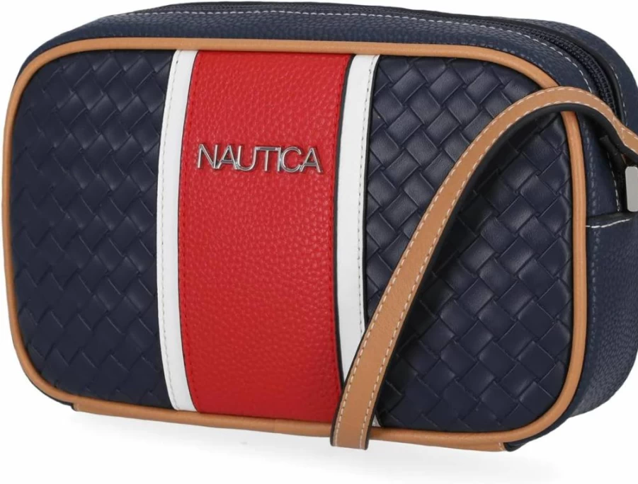 Nautica Candid Camera Bag Adjustable Crossbody Strap for Men and Women