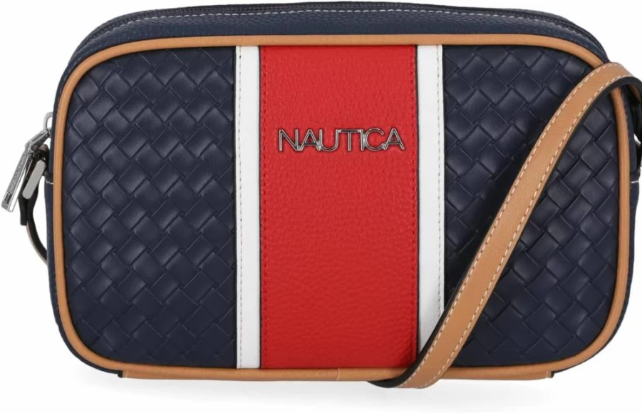 Nautica Candid Camera Bag Adjustable Crossbody Strap for Men and Women