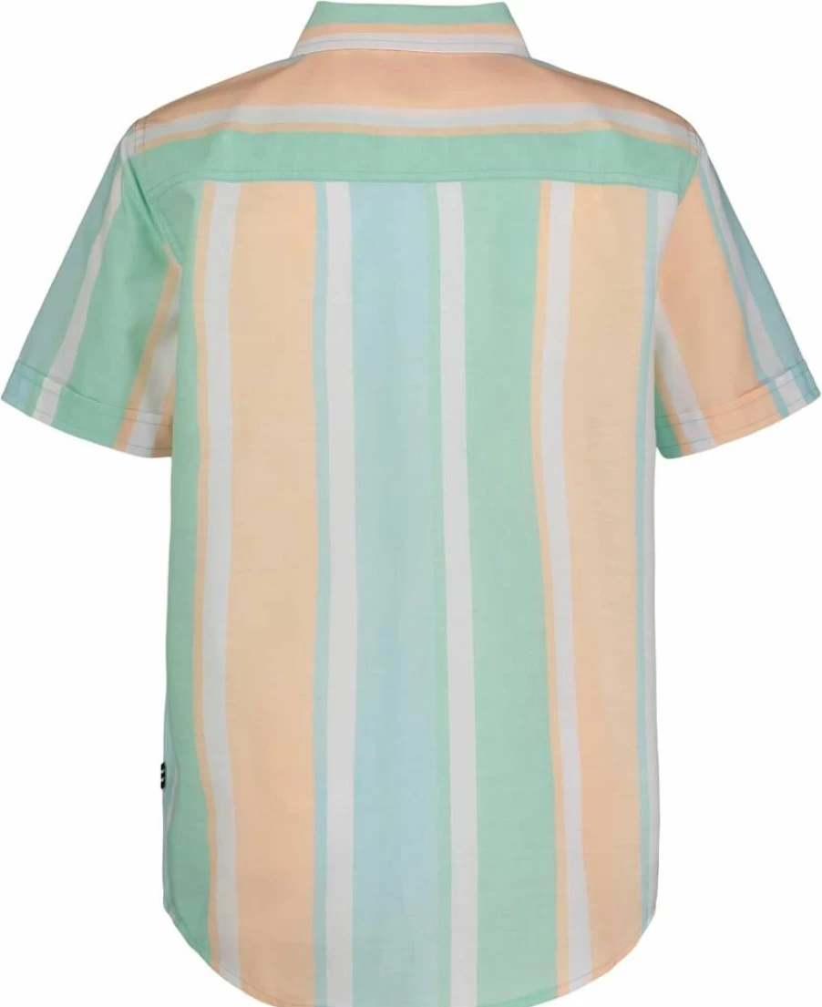 Nautica Boys' Lightweight Breathable Short Sleeve Button-Down Shirt for Comfort & Style