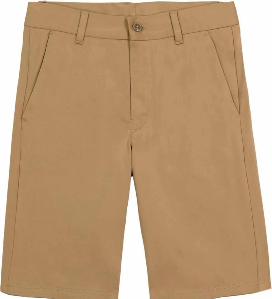 Nautica Boys' Uniform Flat Front Twill School Shorts for Kids