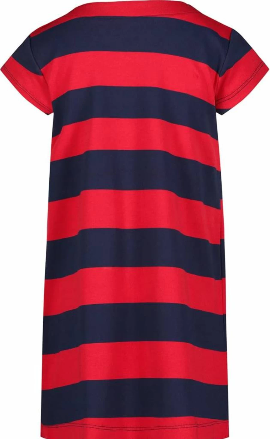 Nautica Girls' Striped Pleated Dress - Short Sleeve One Size Casual Summer Outfit