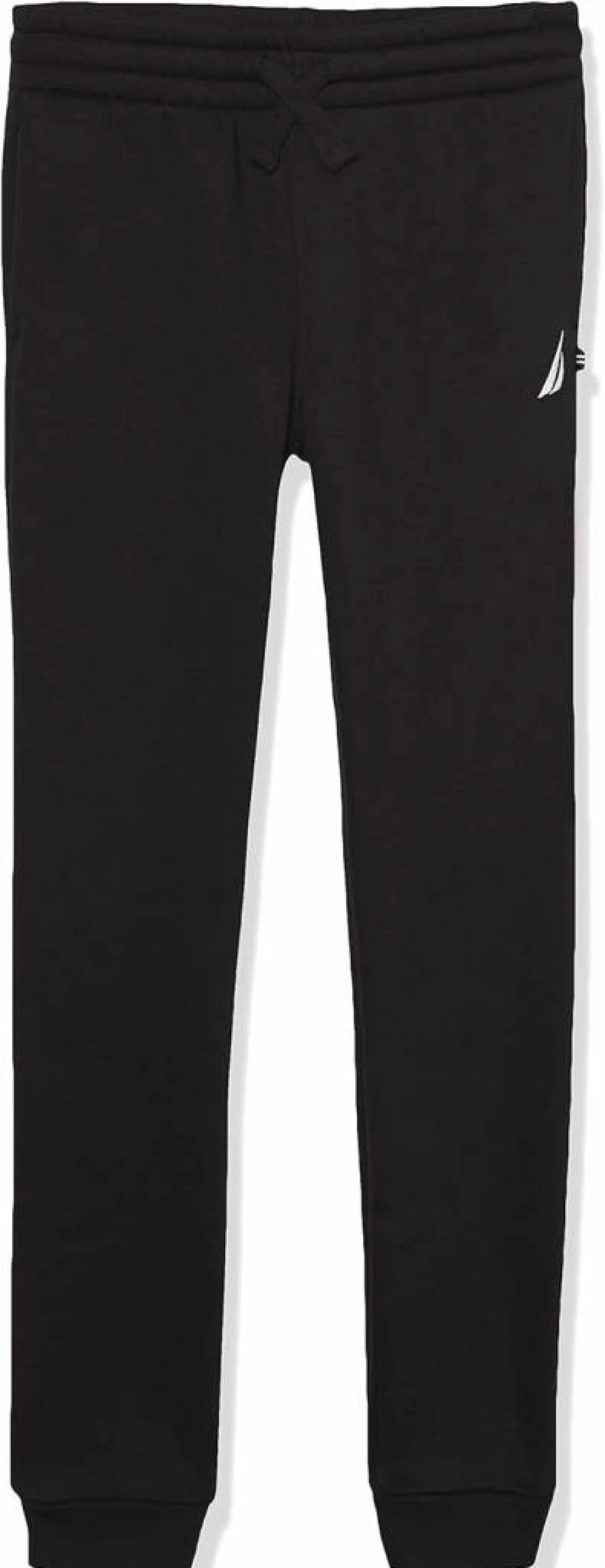 Nautica Boys' Fleece Jogger Sweatpants with Drawstring and Pull-On Waist for Comfort and Style
