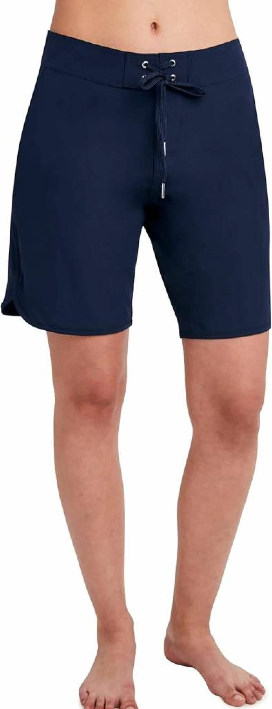 Nautica Women's Quick Dry Swim Shorts 9" Inseam - Beachwear, Bikini Cover Up & Swimsuit Bottom for Active Water Sports