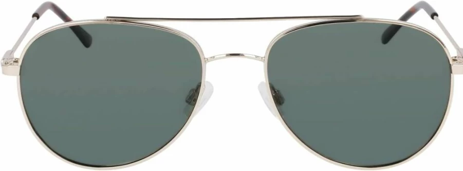 NAUTICA N2244S Pilot Polarized Aviator Sunglasses for Men and Women