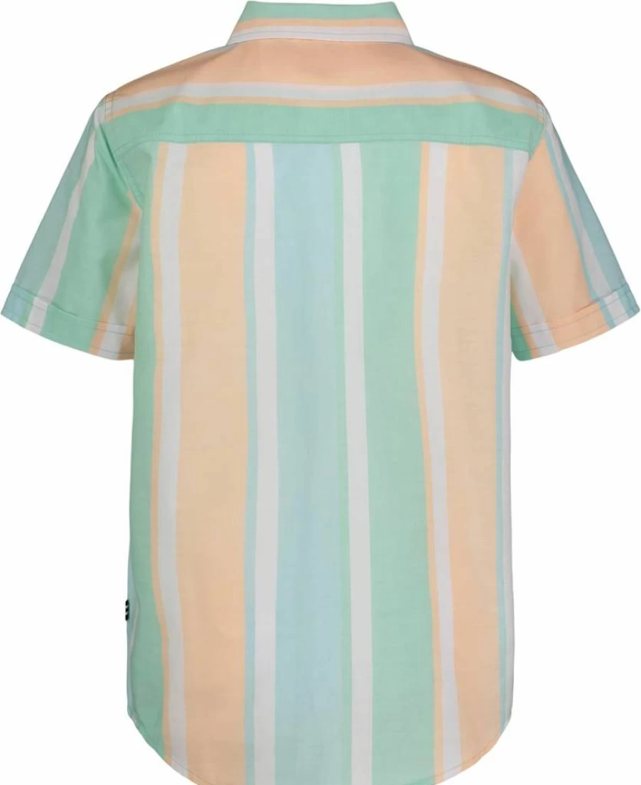 Nautica Boys' Lightweight Breathable Short Sleeve Button-Down Shirt for Comfort & Style