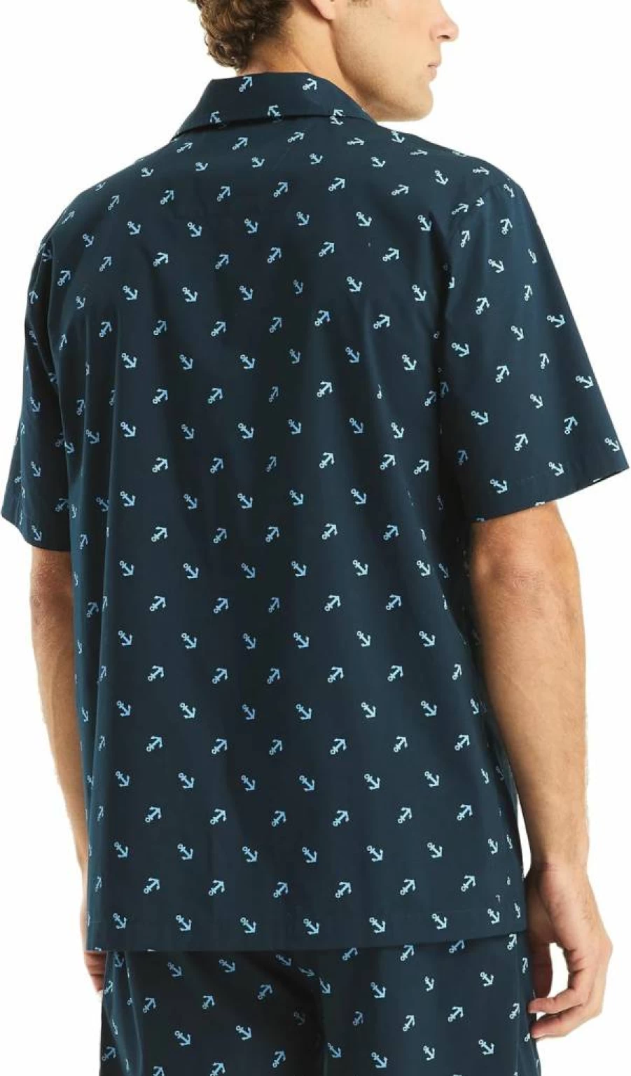 Nautica Men's Casual Button-Down Shirt - Classic Fit, Short Sleeve, Comfortable & Stylish for Everyday Wear