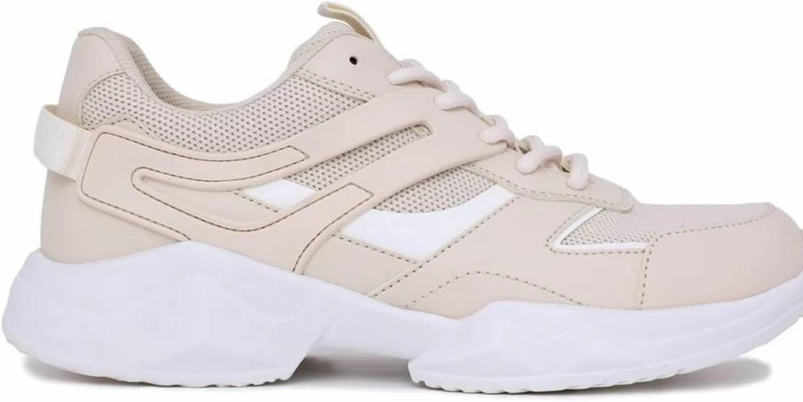 Nautica Women's Casual Running Sneakers - Lightweight Walking Shoes for Women - Comfortable Lace-Up Tennis Shoes - Fashion Jogger Sneakers for Women