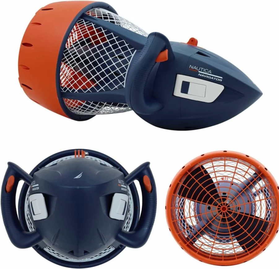 Nautica Navigator & Skipper Underwater Sea Scooters for Kids and Teens - Lightweight Snorkeling Gear for Young Divers