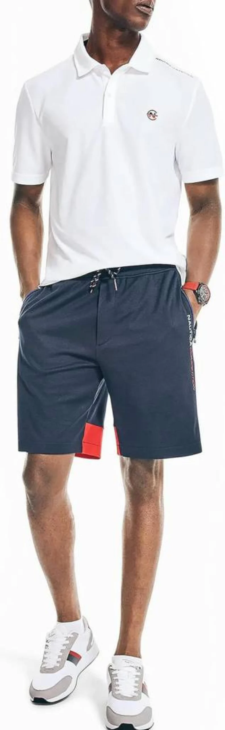 Nautica Men's 9" Performance Shorts - Sustainable Activewear for Competition & Training