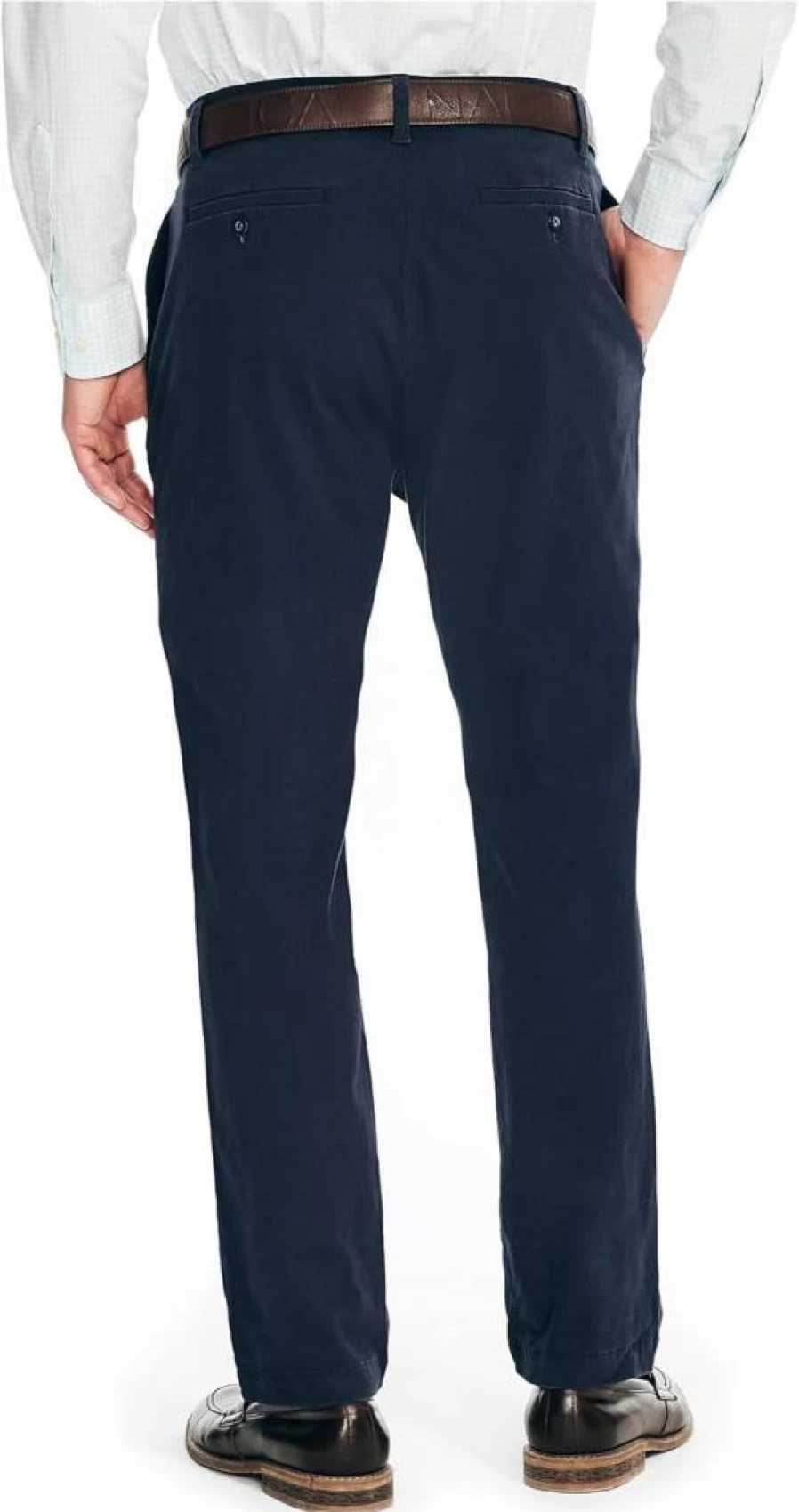 Nautica Men's Classic Fit Deck Pants - Comfortable Casual Chino Trousers for Everyday Wear
