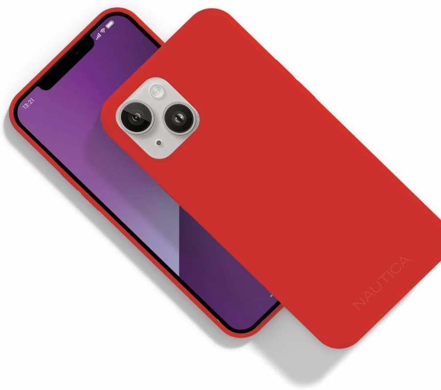 Nautica Ultra-Light Slim Matte Phone Case for iPhone 14 Plus - Soft-Touch Anti-Scratch Shockproof Protective Cover