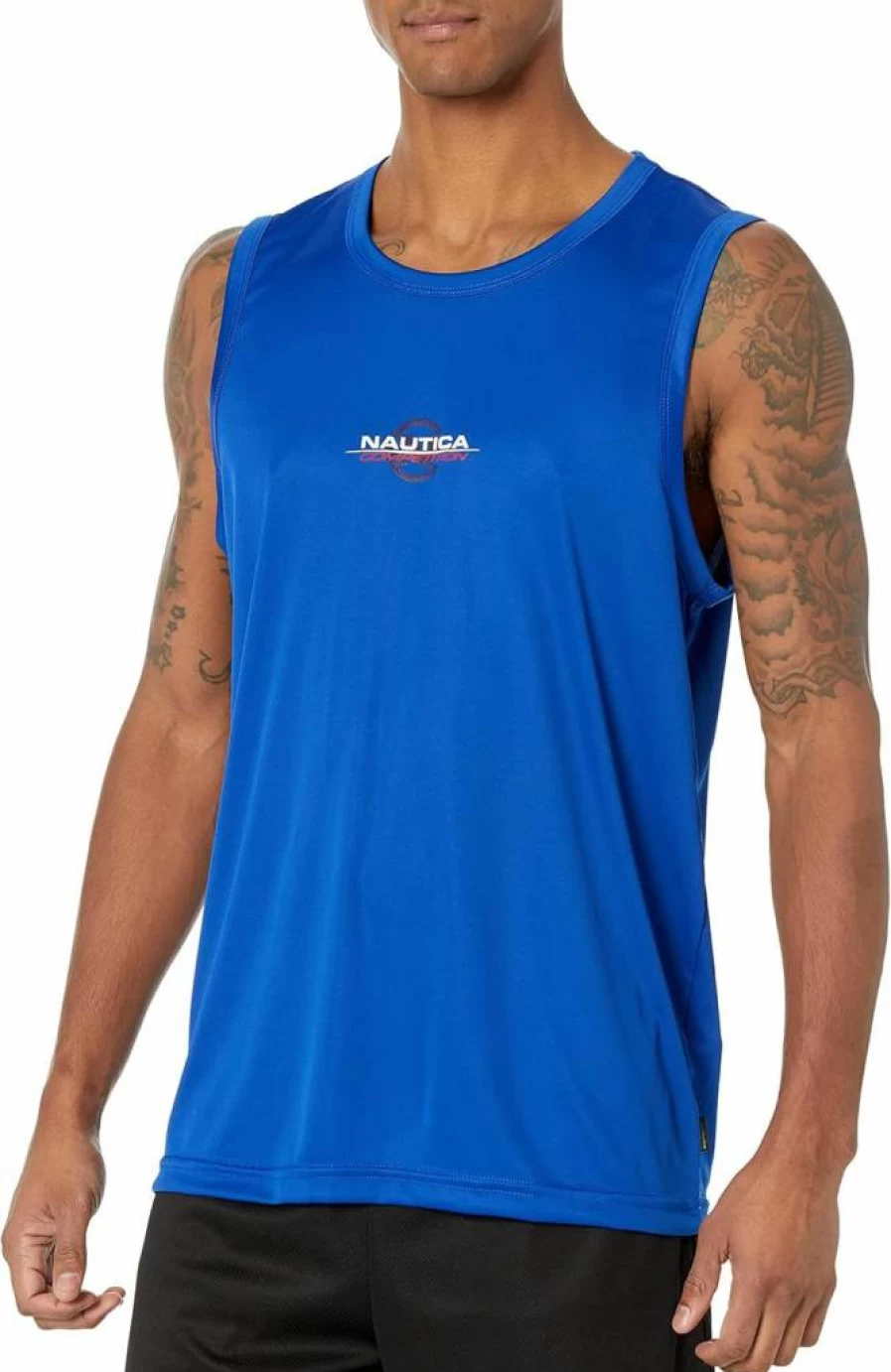 Nautica Men's Sustainable Performance Tank Top – Eco-Friendly Activewear for Competition & Training