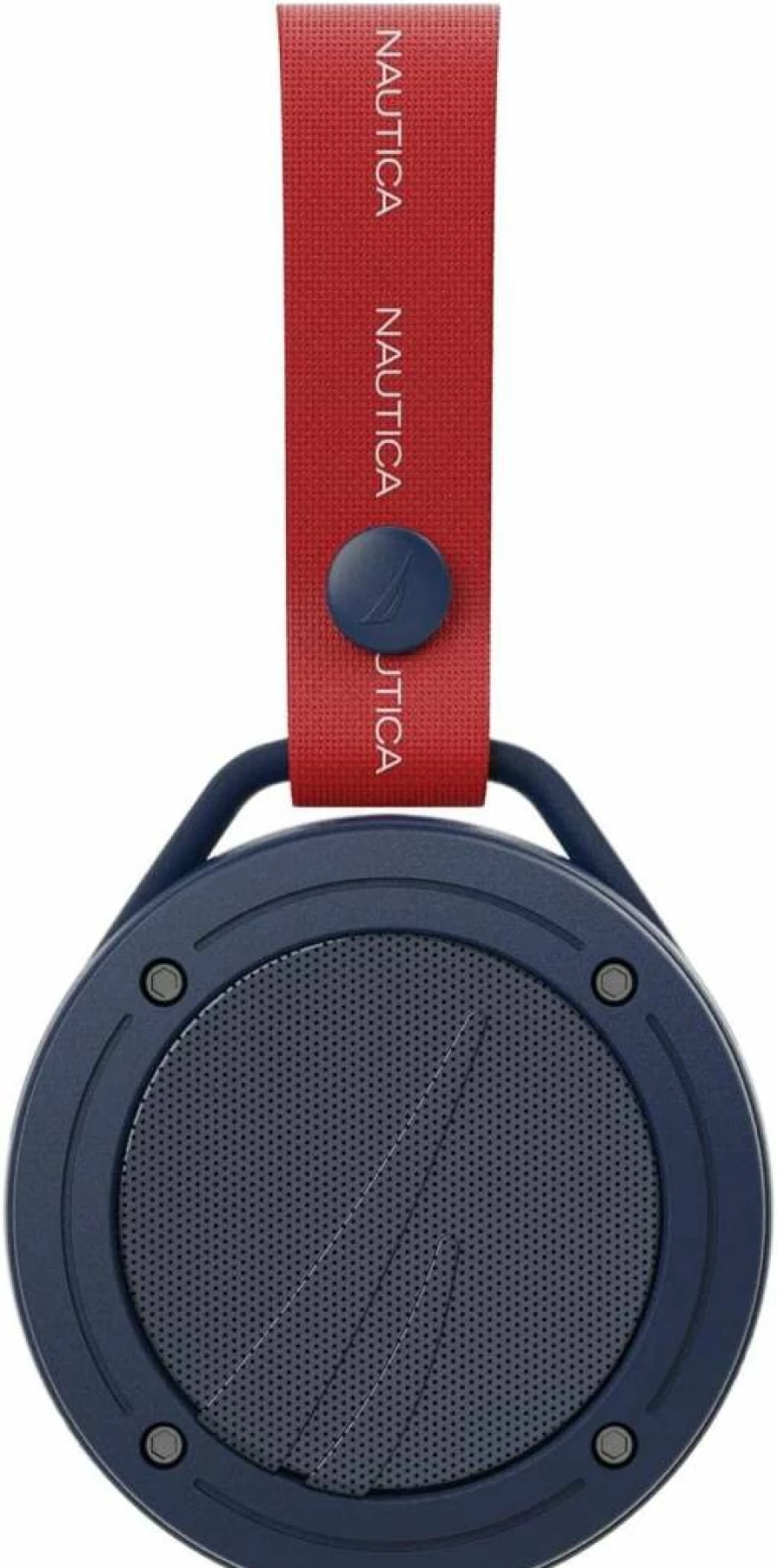 Nautica Waterproof Bluetooth Speaker with LED Lights, TWS Pairing, Bluetooth 5.1, Portable Wireless Speaker for Home and Outdoor (Navy-Yellow)