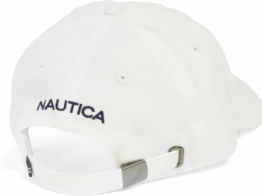 Nautica Men's Adjustable Baseball Cap with Classic Logo - Stylish Casual Hat for Everyday Wear