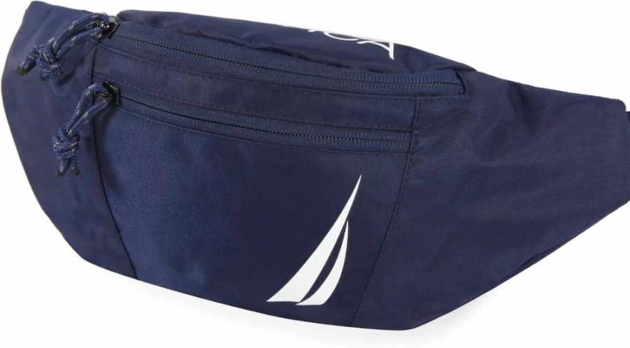 Nautica Blue and Yellow Waist Bag – Stylish Unisex Fanny Pack for Men & Women