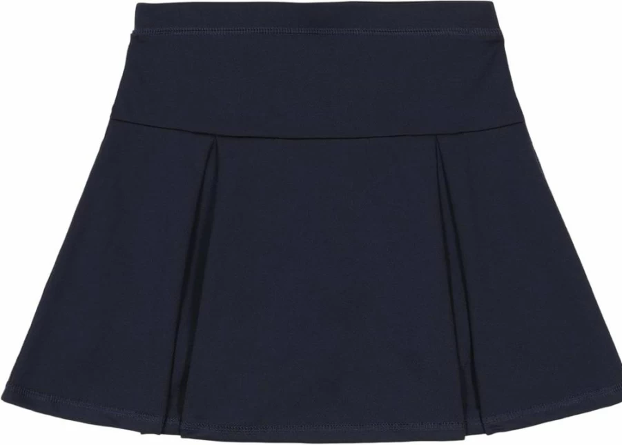 Nautica Girls' Sensory-Friendly Pleated Skirt for School Uniforms | Comfortable Performance Scooter Skirt