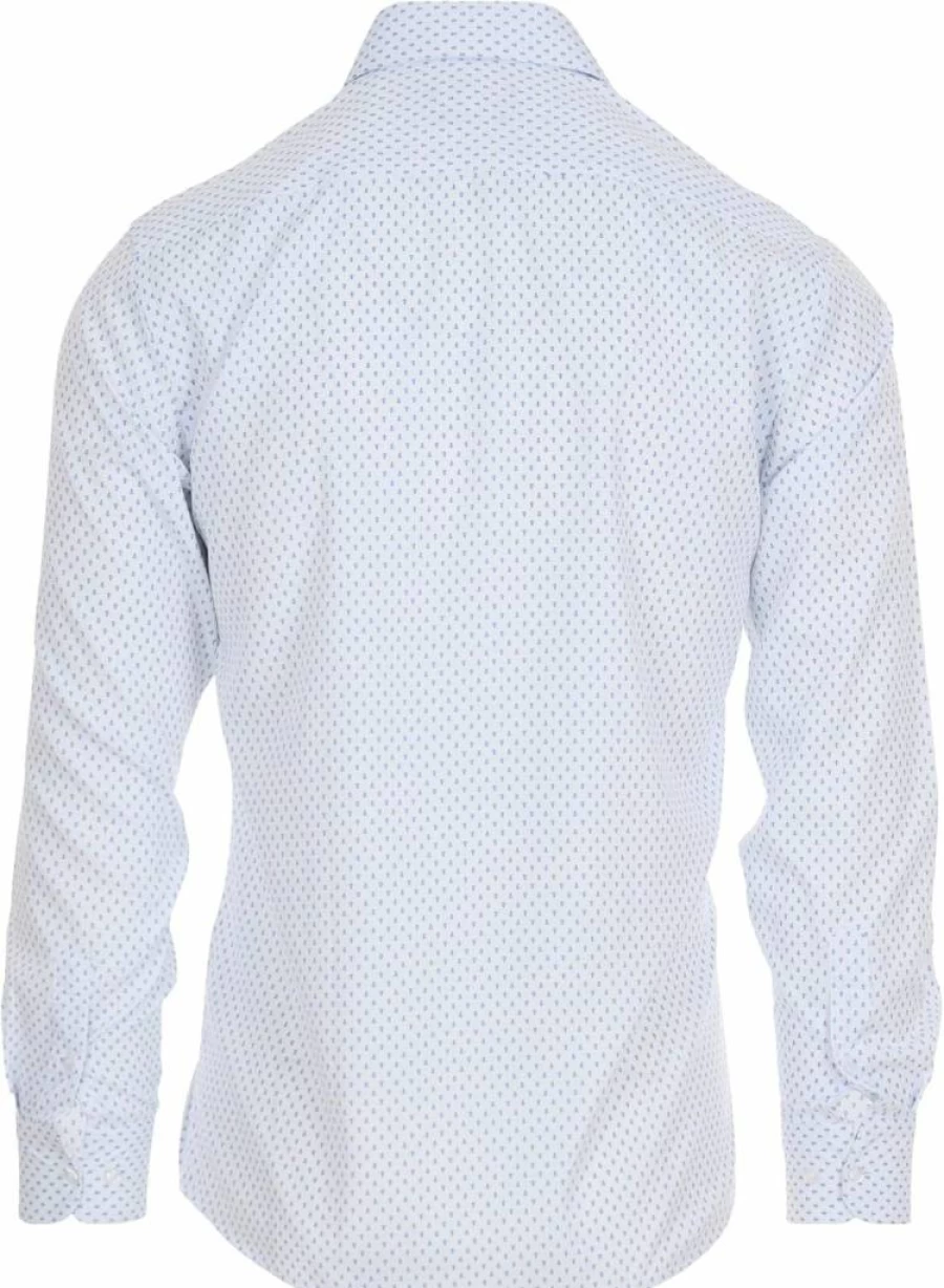 Nautica Men's Regular Fit Long Sleeve Dress Shirt - Wrinkle Free, 4-Way Stretch Formal Business Shirt