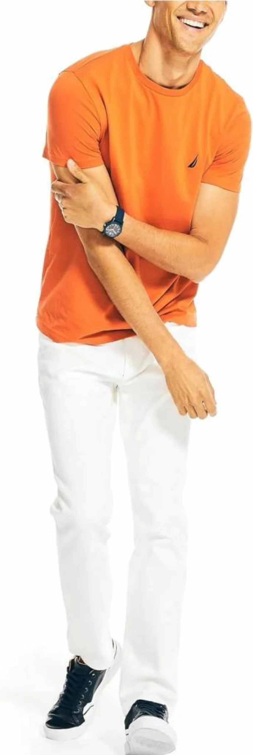 Nautica Men's Slim Fit Stretch Denim Jeans for Athletic Comfort