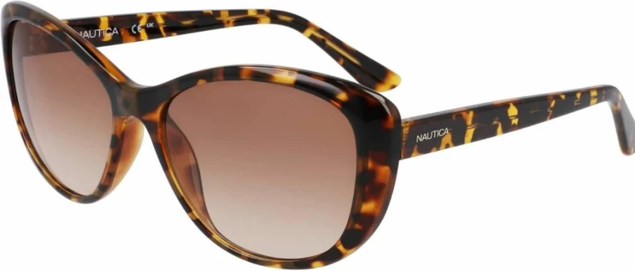 Nautica Women's N2242S Oval Fashion Sunglasses for Women UV Protection Classic Style