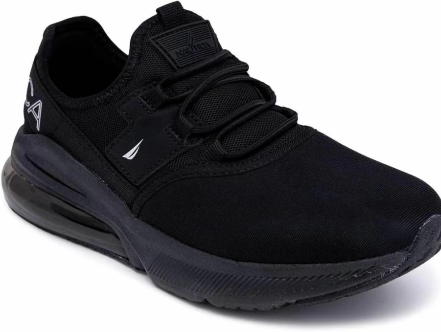 Nautica Kids' Air Bubble Sneakers for Boys & Girls - Lightweight Casual Walking Shoes - Slip-On or Lace-Up Options - Little & Big Kid Sizes
