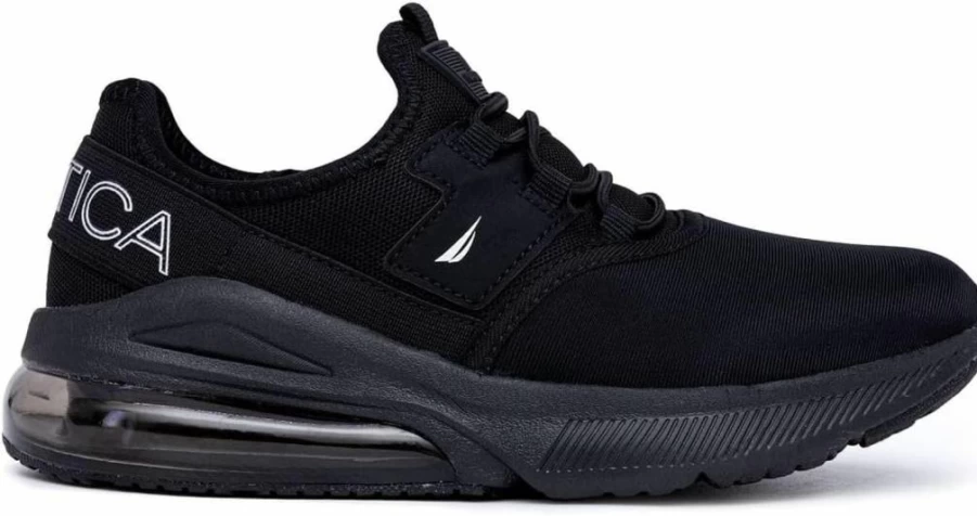 Nautica Kids' Air Bubble Sneakers for Boys & Girls - Lightweight Casual Walking Shoes - Slip-On or Lace-Up Options - Little & Big Kid Sizes