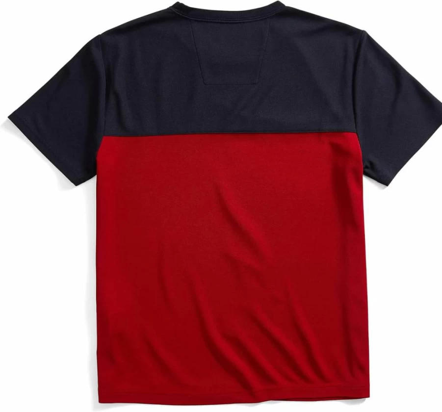 Nautica Men's Colorblock NavTech Performance T-Shirt - Athletic Fit Short Sleeve Tee