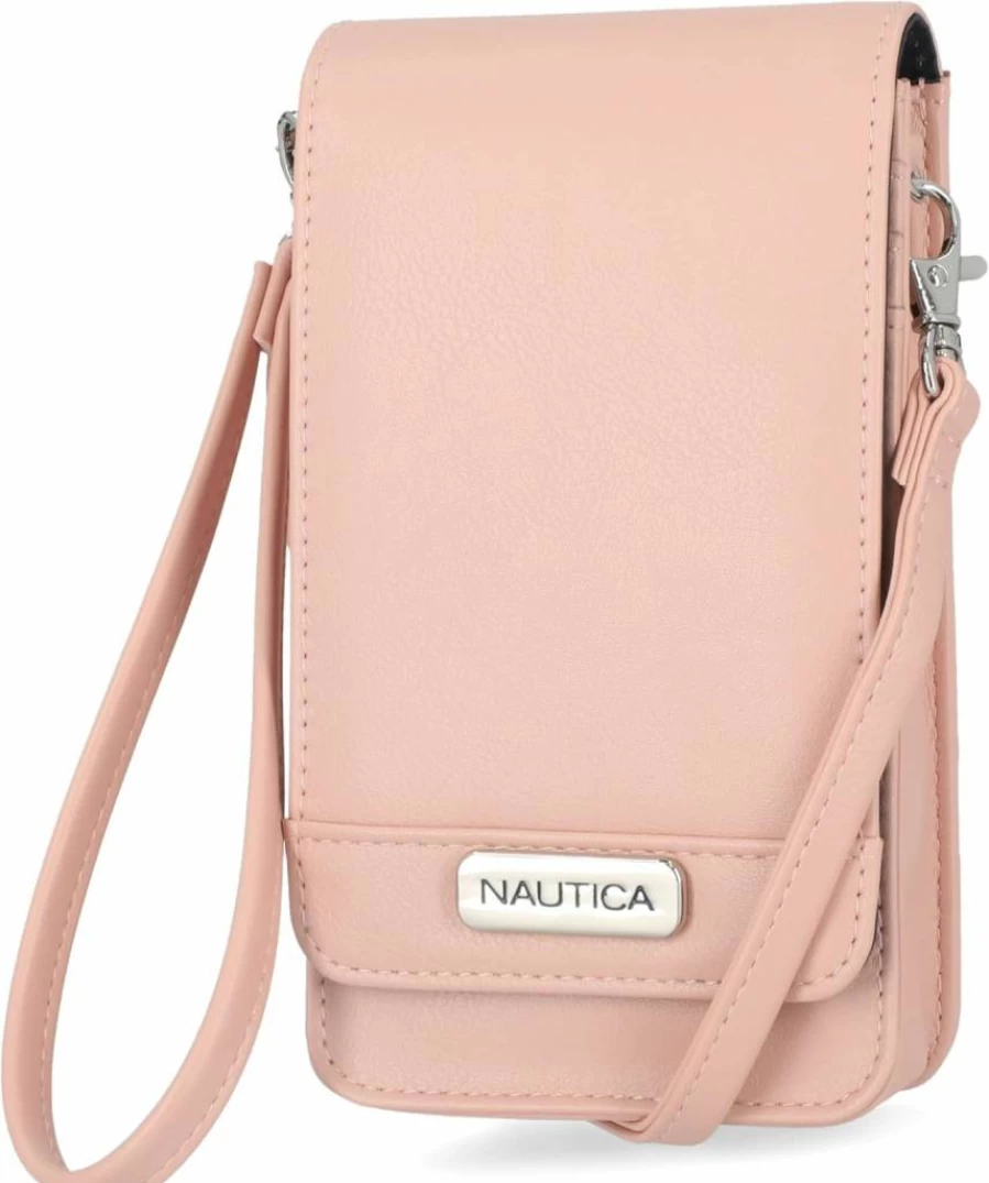 Nautica Crossbody Phone Wallet for Men & Women - Stylish RFID Blocking Sling Bag with Adjustable Strap