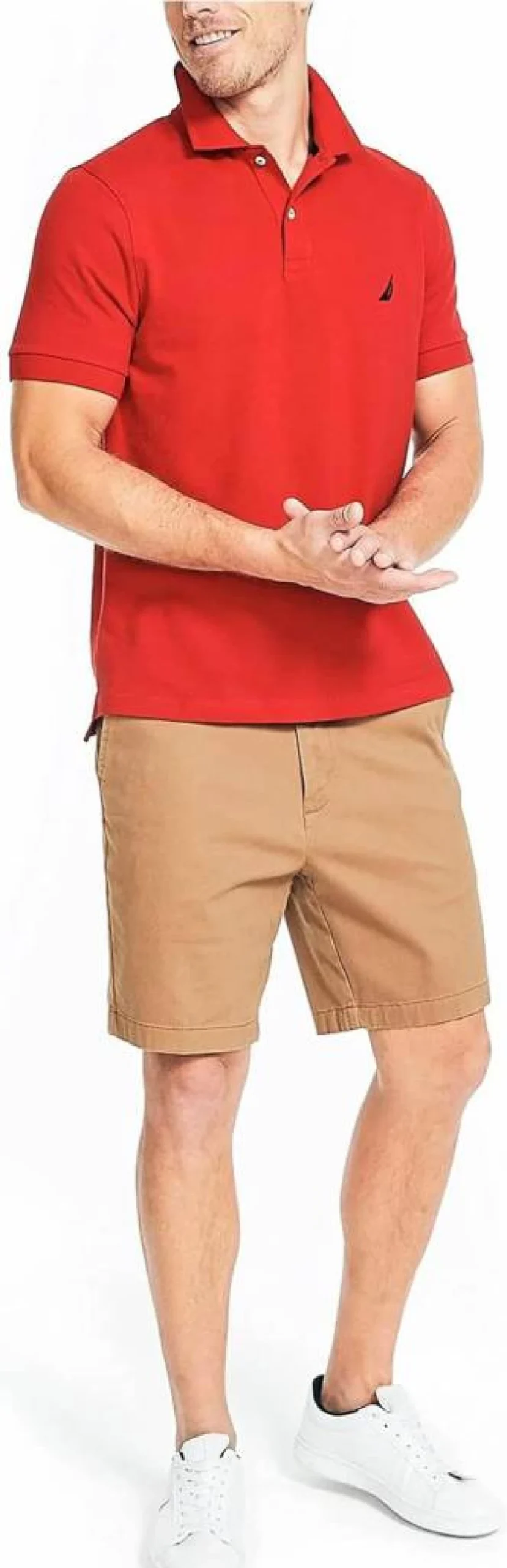 Nautica Men's Classic Fit Deck Polo Shirt - Casual Short Sleeve Cotton Top for Men