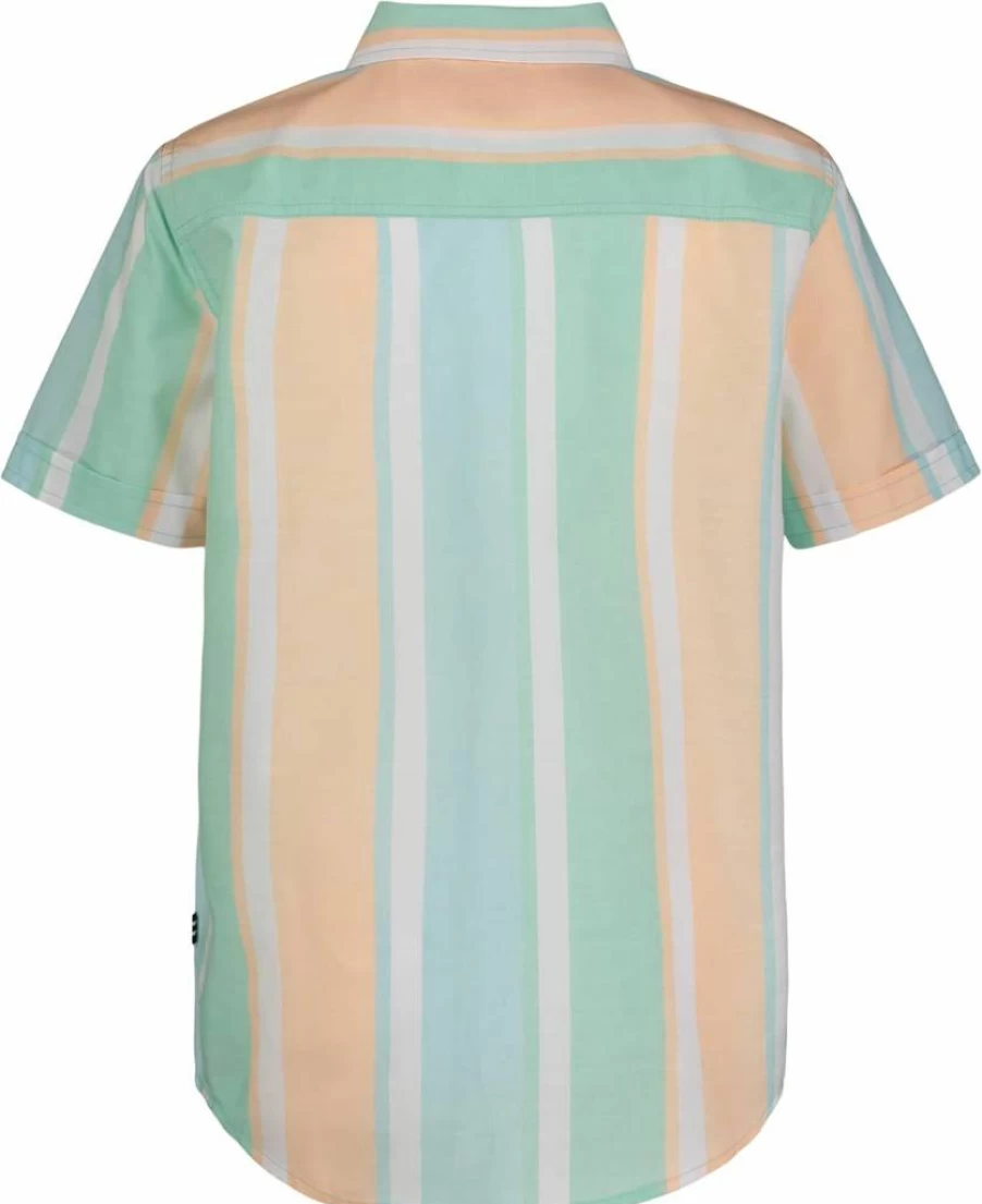 Nautica Boys' Lightweight Breathable Short Sleeve Button-Down Shirt for Comfort & Style