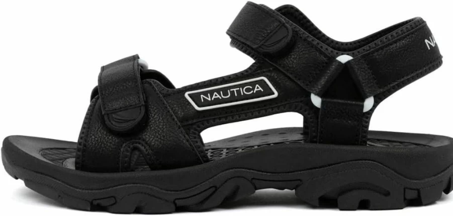 Nautica Men's Adjustable Sport Sandals - Comfortable Hiking & Walking Open-Toe Sandals with Cushioned Sole for Athletic Outdoor Activities