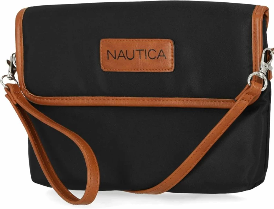 Nautica Women's RFID Blocking Mini Crossbody Bag - Secure Anti-Theft Purse for Everyday Use